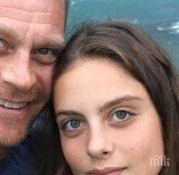 САМОТНИК! Юлиян Вергов разпуска по Черноморието с дъщеря си