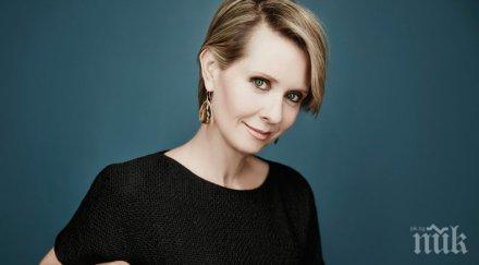 хитова актриса сексът градът осигури гражданска подкрепа кандидатира губернатор йорк