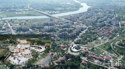 куполът джамията ердоган вече вижда центъра кърджали снимки видео