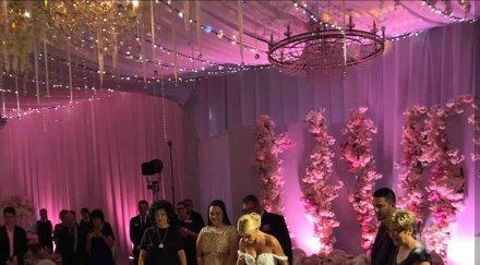 пик първи кадри уникалната сватба светлана християн гущерови снимки видео