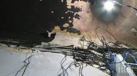 извънредно табло електромери подпали блок центъра софия снимки