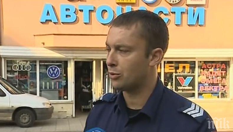 Столичен полицай с разказ за това как предотвратил обир на жена