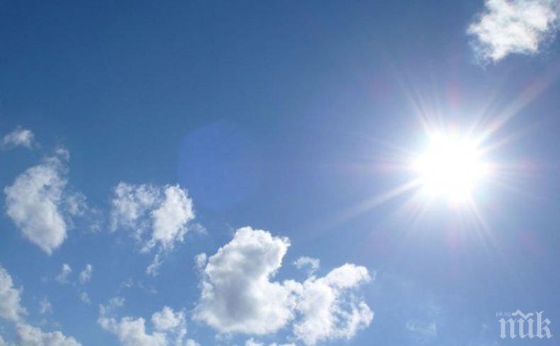 Петъчна прогноза! Уикендът започва със слънце, но след обяд...