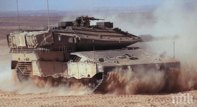 Израелски танк пресече границата с Йордания