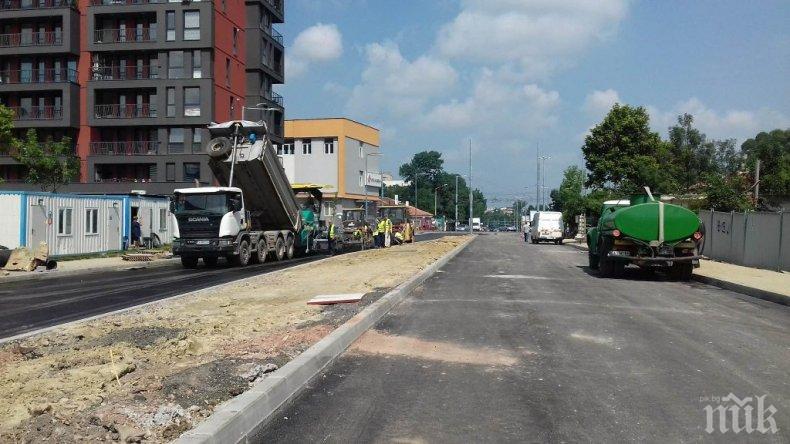 Заради ремонт затварят ключов столичен булевард