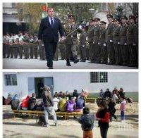 ИЗВЪНРЕДНО В ПИК! Каракачанов разби фалшива новина за самолети с бежанци! Военният министър иска затваряне на центровете и депортиране