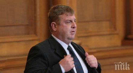 вицепремиерът каракачанов парламентарната трибуна българия разчита своята армия