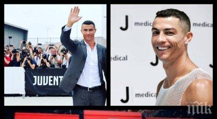 ексклузивно спортен пик случи медицинските прегледи роналдо ювентус