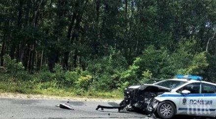 патрулка сътвори зверско меле опит обратен завой