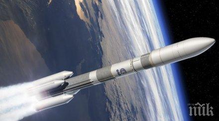 първият тест ускорителя новата ракета носител ариана успешен