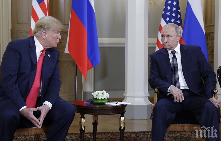ГОРЕЩА ТЕМА! Москва гърми за срещата на Путин с Тръмп! Голямата новина: След Хелзинки американският президент няма да натисне червеното копче