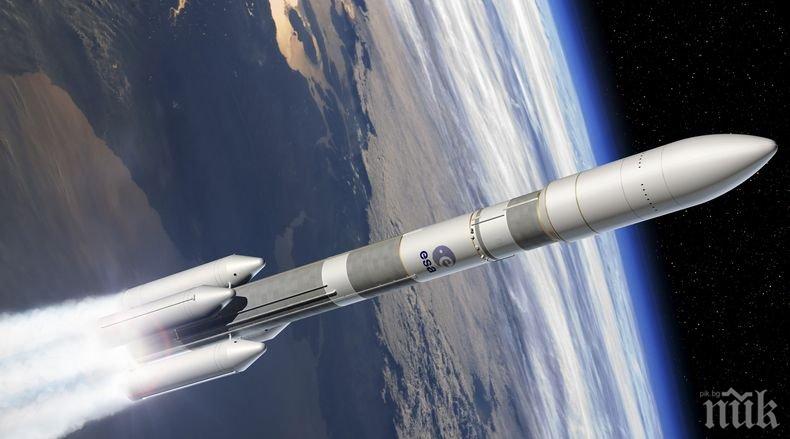 Първият тест на ускорителя за новата ракета-носител Ариана-6 е успешен
