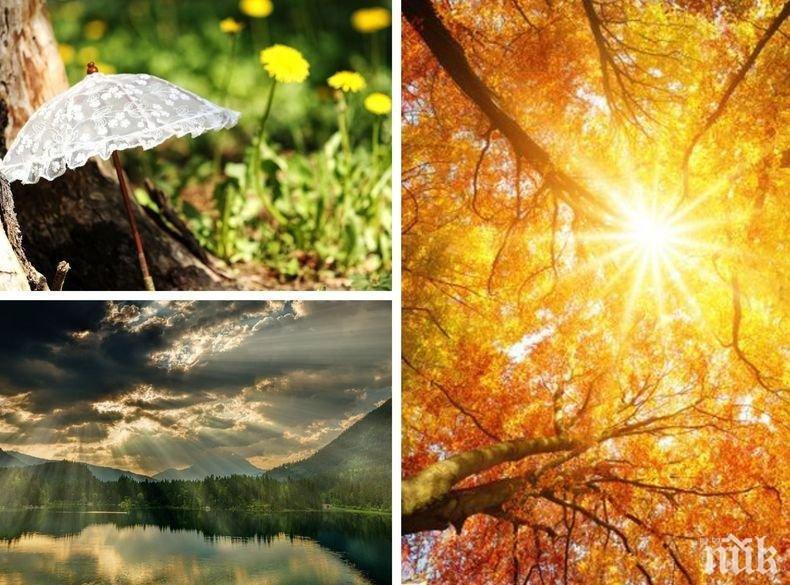 КОВАРНО ВРЕМЕ НА ИЛИНДЕН! Редуват се слънце, дъжд и гръмотевици