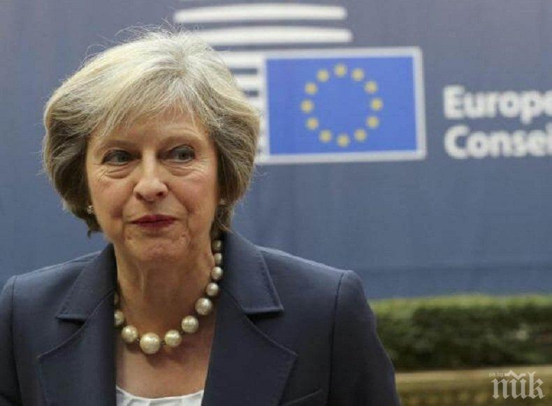  Британският премиер печели ключов вот за Брекзит в парламента