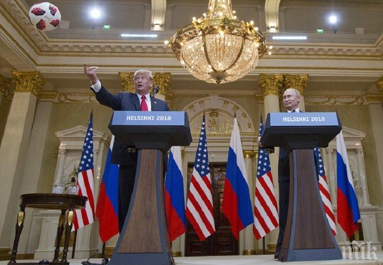 Доналд Тръмп доволен: Справих се страхотно на пресконференцията с Владимир Путин