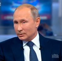 Владимир Путин предлага референдум за Източна Украйна