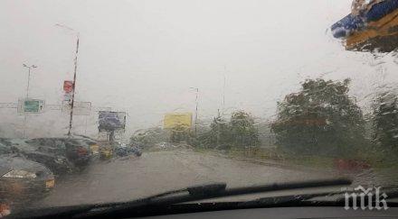 пороен дъжд затапи тракия