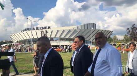 борисов откри арена шумен снимки