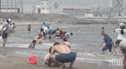 отвориха плажовета около аец фукушима