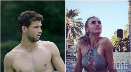 розови сънища ослепителна тенисистка мечта гришо падне капана димитров горещи снимки