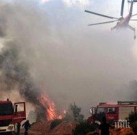 ПОМОЩ! Румъния изпраща два самолета за гасене на пожари в Гърция