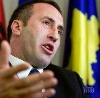 Рамуш Харадинай заплаши: Няма да има преговори за подялба на Косово