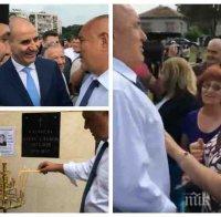 ПЪРВО В ПИК TV! Борисов откри нов храм в Бяла! Премиерът пали свещ, лелки му се радват за внучетата!