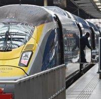 Жега бави влаковете под Ламанша