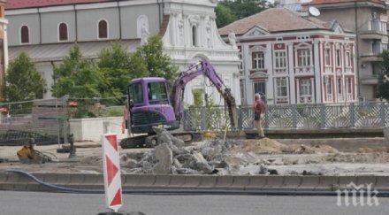 159 дни продължи ремонтът подлеза централна поща пловдив