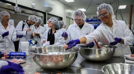 сащ разрешиха употребата изкуствено телешко месо