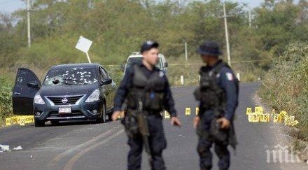 черен рекорд мексико 000 убийства свързани наркотрафика половин година