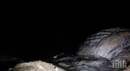 шокиращо видео вижте невероятно чудовище изплува филипините