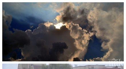 лятото остава мираж облаци дъжд гръмотевици обхващат цялата страна