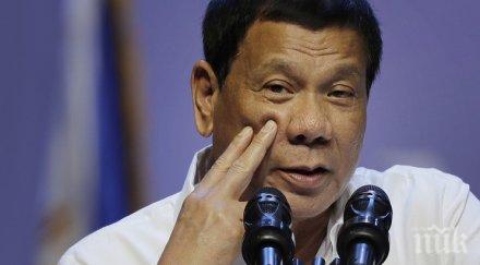 президентът филипините договори примирие местните ислямисти