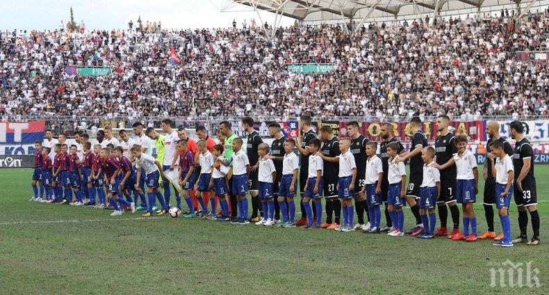 ЖАЛКО! Славия си тръгна без точка от Сплит (ВИДЕО)