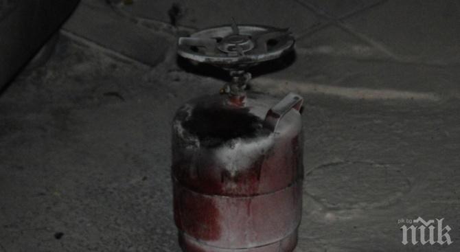 Газова бутилка подпали апартамент в Сливен