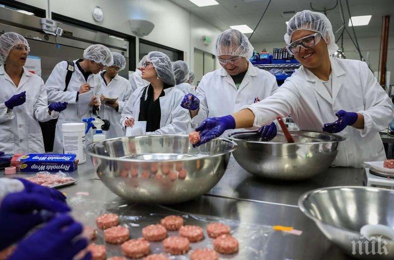 В САЩ разрешиха употребата на изкуствено телешко месо