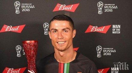 знае парите роналдо лапа 750 хил евро публикация инстаграм