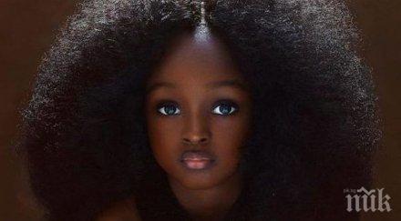 петгодишно нигерийче признато красивото момиче света