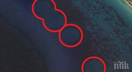 невероятно откриха летящи чинии морето солун видео