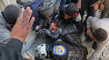 страшно 7000 деца станали жертва войната сирия 2013