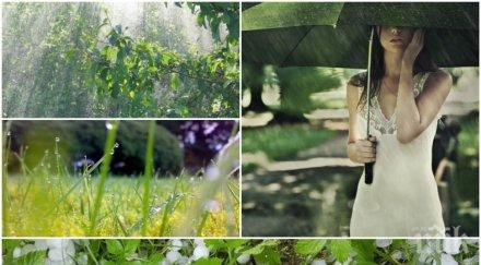 лято дъжд градушки удрят понеделник вижте карти