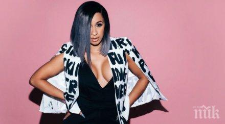 рекордьорка карди влезе студио три седмици раждането дъщеря