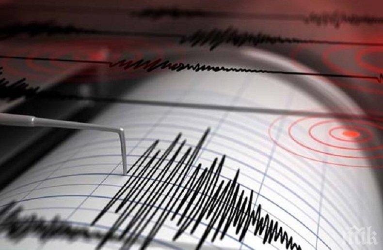 4.7 по скалата на Рихтер разлюля Индонезия