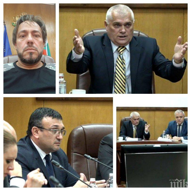 ПЪРВО В ПИК TV! Страшен цирк в МВР! Звезда на чалгата чете конско на Радев 