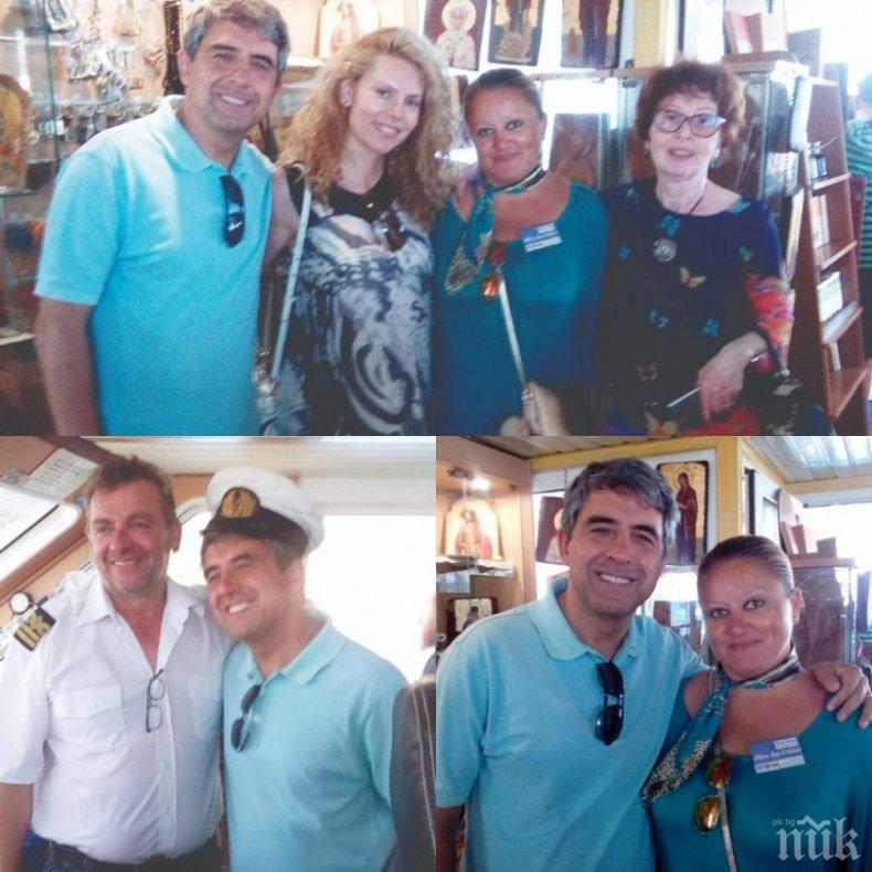 САМО В ПИК И РЕТРО! Плевнелиев издържа тъщата