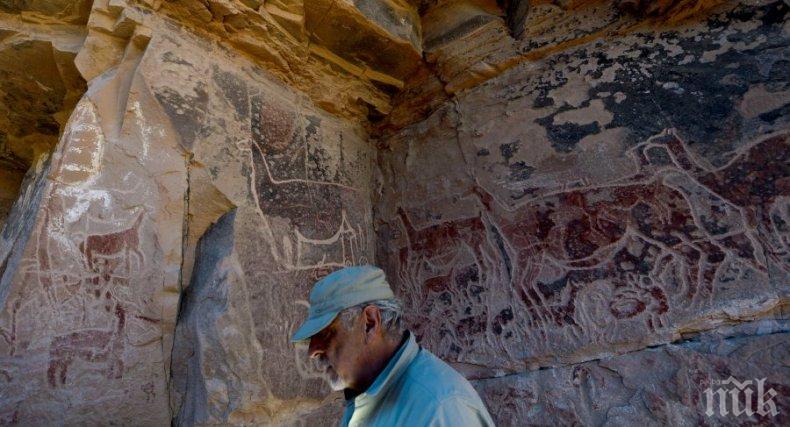 В пустинята Атакама са съхранени скални рисунки отпреди близо 3000 години 