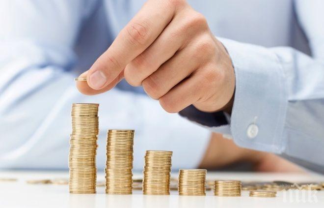 Ръст! Излишъкът в държавния бюджет надхвърли 2 млрд. лева
