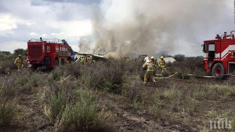 85 са ранените при самолетната катастрофа в Мексико (СНИМКА)