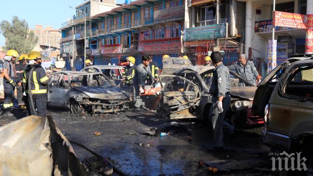 Серия от взривове разтърсиха Джалалабад